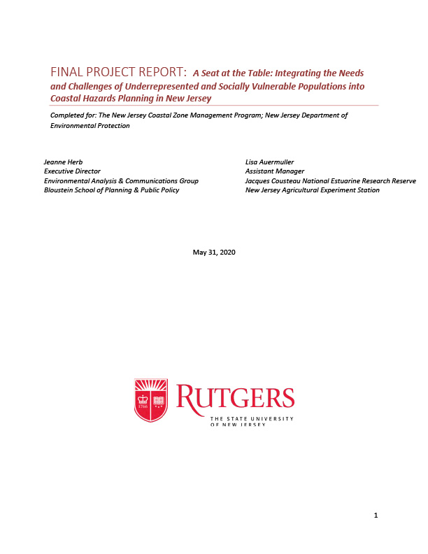 Report Cover