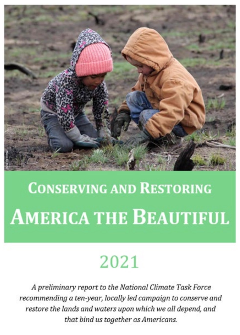 Cover of report