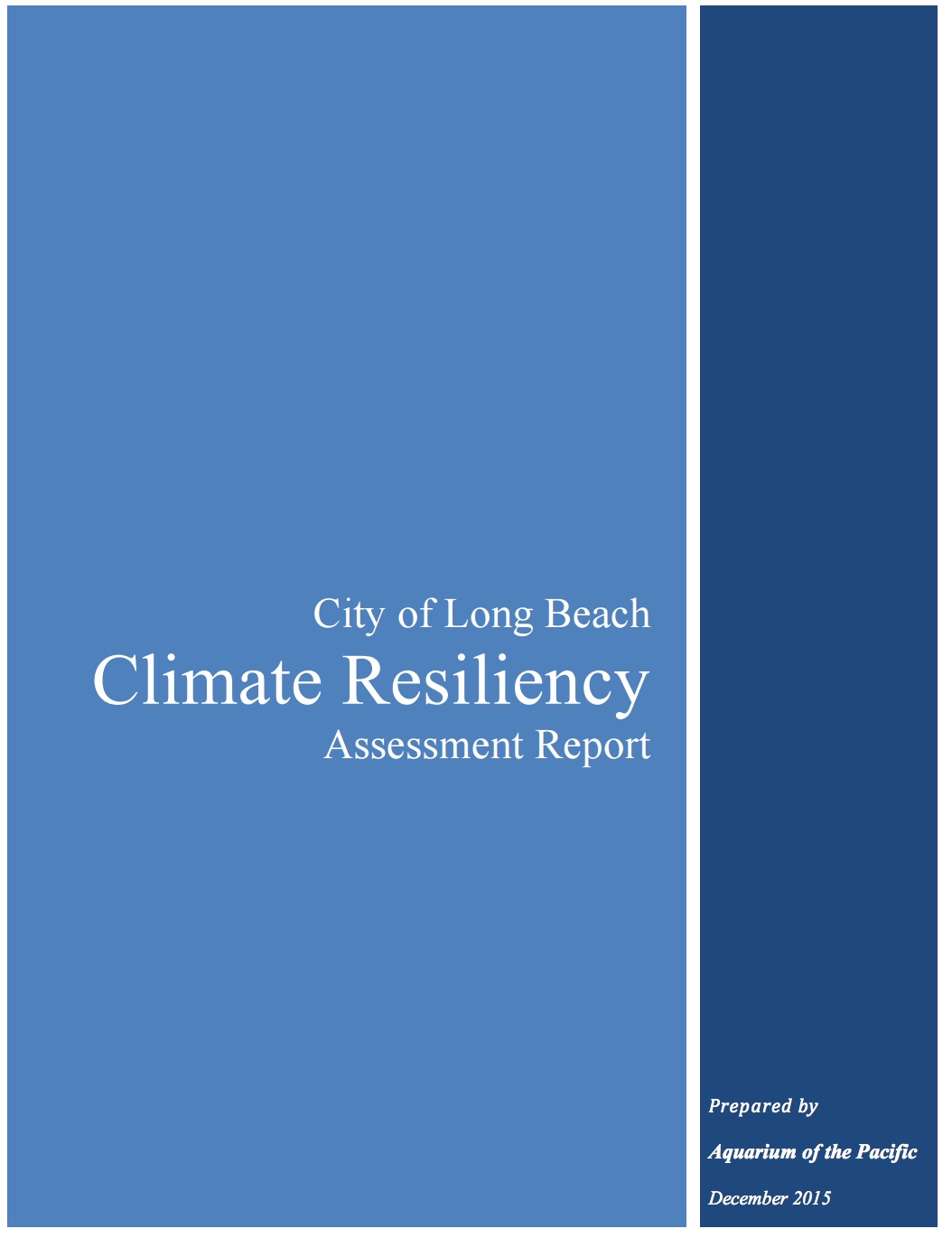 Report cover