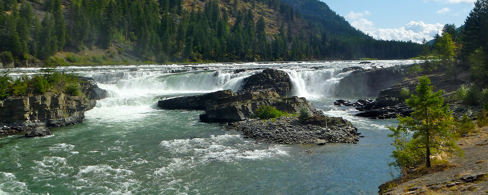 Kootenai Falls on the Kootenay River, Lincoln County, Montana Kootenai Falls on the Kootenay River, Lincoln County, Montana